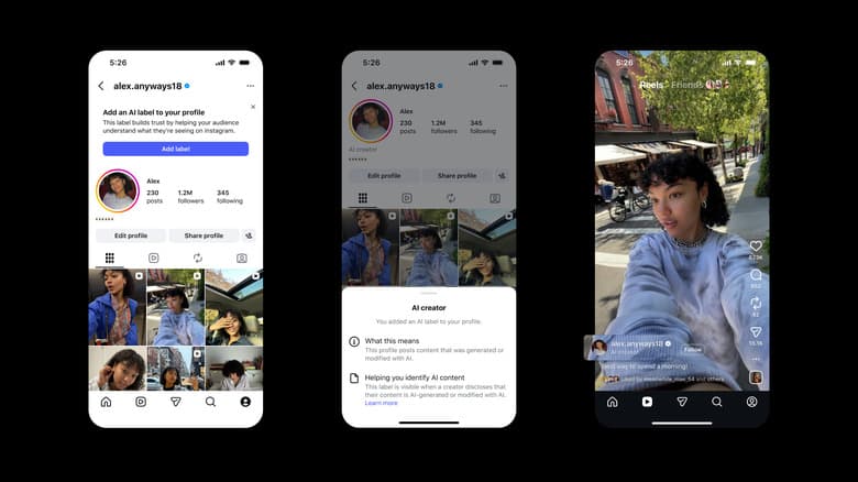 Instagram is testing optional ‘AI creator’ labels
